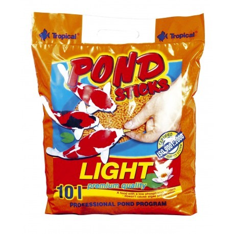 Tropical Pond Sticks Light pašaras Koi karpiams lazdelėmis 10 l
