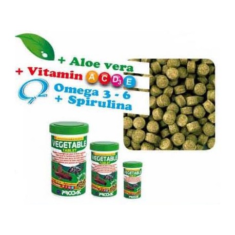 PRODAC VEGETABLE TABLET TABL. VEGET. DUGN. ŽUV. 100ml 60g