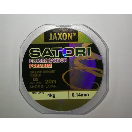 Fluorokarbono valas pavadėliams Jaxon Satori 20m