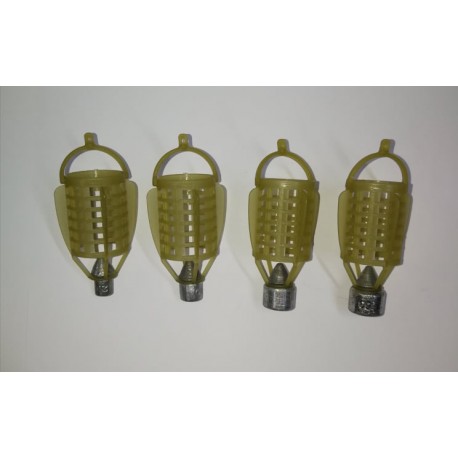 Plastikinių šėryklų "Kulka" rinkinys, 4vnt.