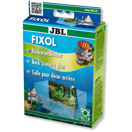 JBL Fixol klijai akvariumo dekoratyvinio fono priklijavimui 50 ml