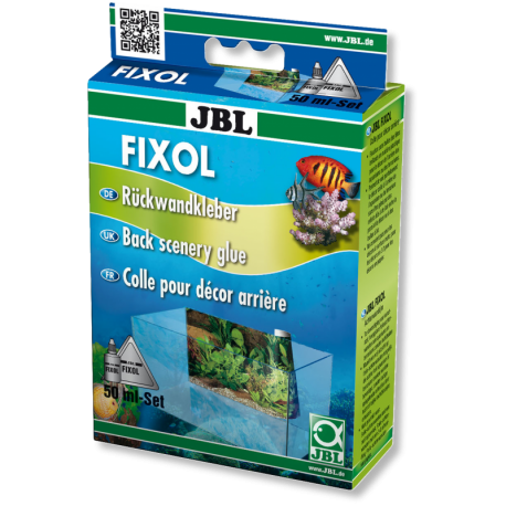 JBL Fixol klijai akvariumo dekoratyvinio fono priklijavimui 50 ml