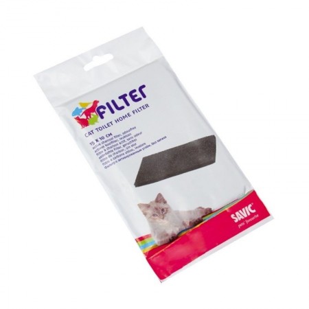 Anglies filtras uždariems kačių tualetams 15x10cm