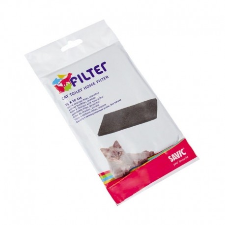 Anglies filtras uždariems kačių tualetams, 15x10 cm