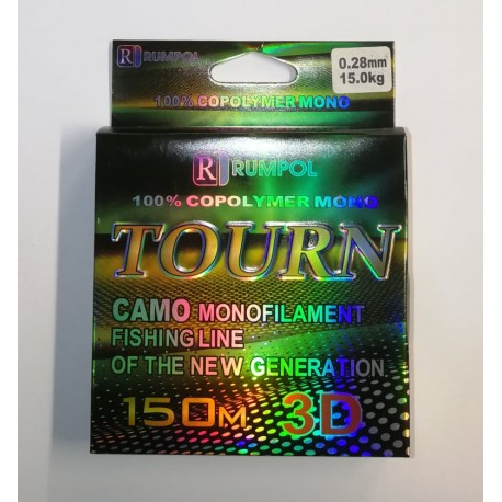 Rumpol 3D 0,28mm mono valas su pinto valo gislute 150m