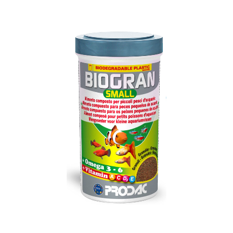 PRODAC BIOGRAN SMALL Smulkios Granulės Žuvims 130g