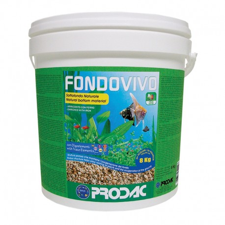 Prodac Fondo Vivo natūralus substratas su moliu 8kg