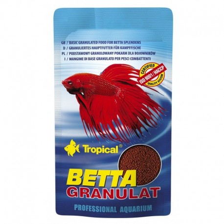 Tropical Betta Granulat granuliuotas maistas gaideliams 10g
