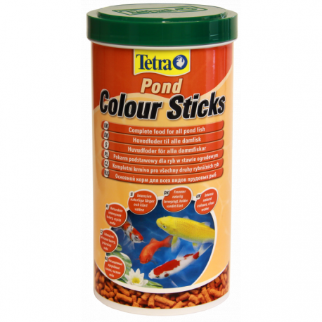 TETRA POND COLOUR STICKS TVEKINIŲ ŽUVŲ PAŠARAS 1 L