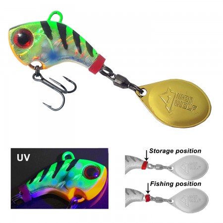 Tail spinner Iron Wolf „Sprinter” E holo 12,8g
