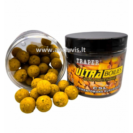 Boiliai Traper Ultra Boilies CSL Fermentowana Kukurydza 100g 16mm