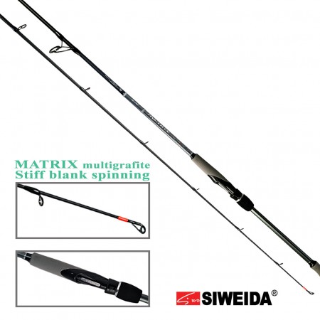 Siweida MATRIX spiningas multigrafite 2.28m 40-80g