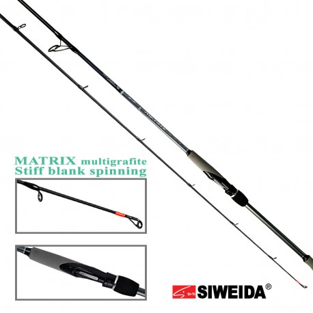 Siweida MATRIX spiningas multigrafite 2.28m 40-80g