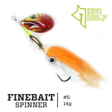 Sukrė Iron Wolf FINEBAIT 14g RED FISH