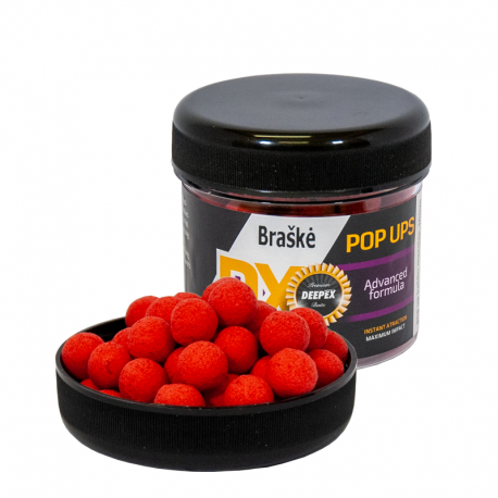 Pop Ups Deepex kablio masalas Braškė (Strawberry) 10mm
