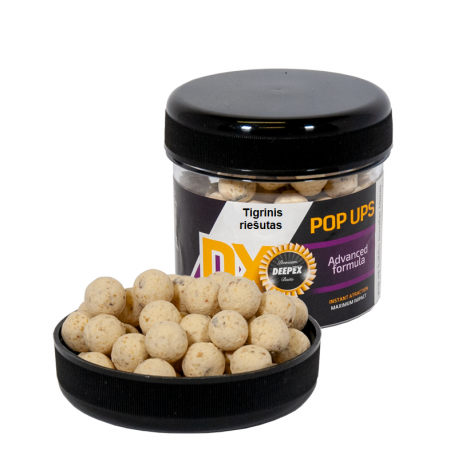 Pop Ups Deepex kablio masalas tigrinis riešutas 10mm