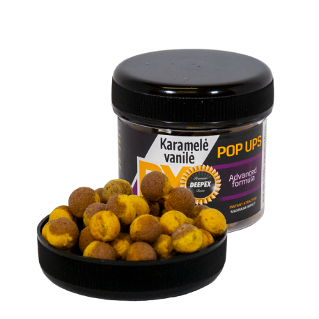 Pop Ups Deepex kablio masalas Karamelė - vanilė 10mm