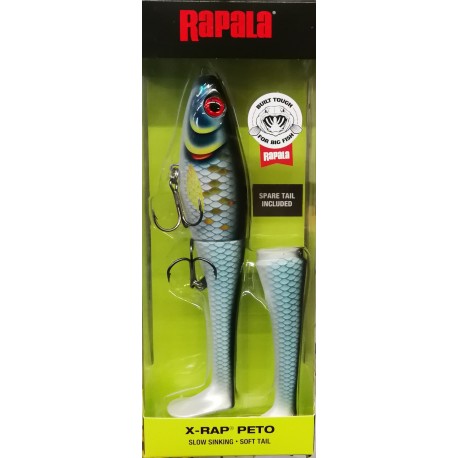 Vobleris Rapala X-RAP PETO Scaled Baitfish 20cm 83g