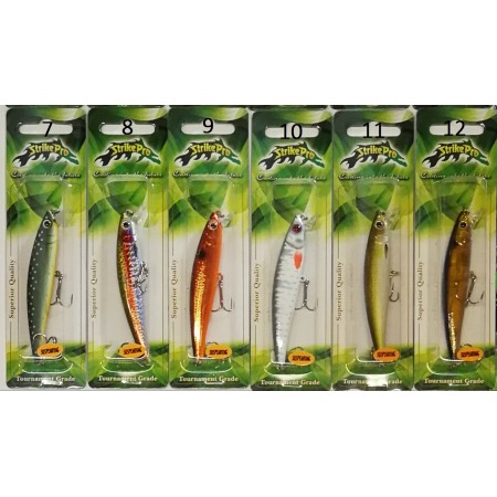 Vobleris Strike Pro ARC Minnow, JL-120(SP)
